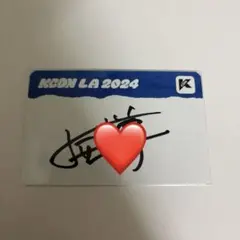 加藤心 KCON LA 2024 ポラロイド 2026年最新】KCON la 2024の人気アイテム - メルカリ