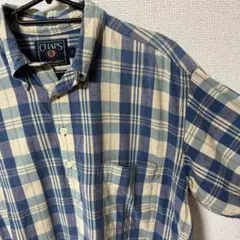 【1980年代古着⠀】CHAPS チェック柄シャツ チャップスラルフローレン