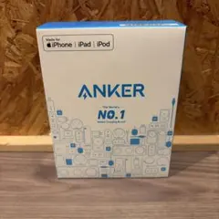 【未開封品】Anker Power Bank ライトニングケーブル　アンカー　黒