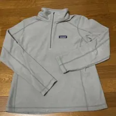 〇　Patagonia　パタゴニア　ハーフジップ フリース　M　グレー