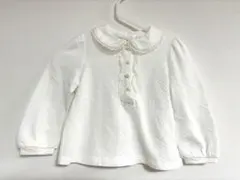【フォロー割込】美品　CHOPIN deux ブラウス 95 白 女の子 入園式