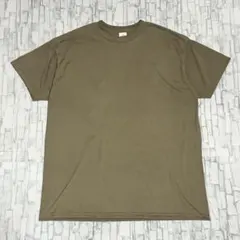 US アメリカ古着 米軍 アメリカ軍 ミリタリー 無地 半袖Tシャツ XLのサムネイル