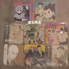 HUNTER×HUNTER　キルア　ゴン　アートコースター　ノブナガ