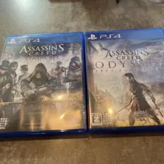 PS4 アサシン クリード オデッセイとシンジケートセット