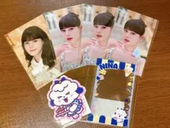 NiziU NINA KINA オンラインくじ スリーブ&ステッカー（計6点）