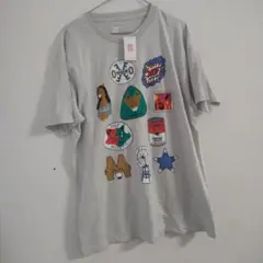 Design Tshirts Store graniph Tシャツ L　キツネのサムネイル