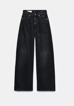 ZARA TRF EXTRA WIDE LEG ハイウエスト
