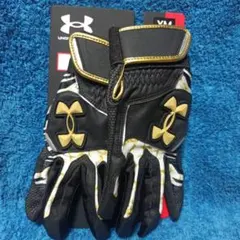 Under Armour バッティング用手袋 黒/金