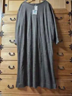 新品タグ付きstudio CLIPニットロングワンピース