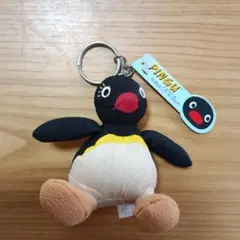 当時物 PINGU ちりめんピングーキーホルダー 1997年 平成レトロ タグ付のサムネイル