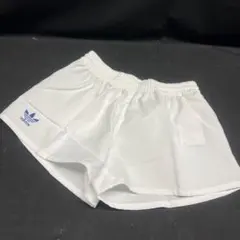 〇Tf1019 デッドストック オールドアディダス ショートパンツ 白 S