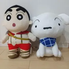 灼熱のカスカベダンサーズぬいぐるみ クレヨンしんちゃん ぬいぐるみ２点セット