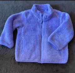UNIQLO フリースジャケット サイズ110 紫