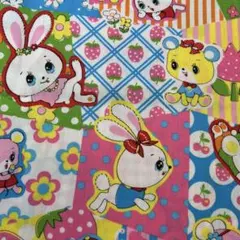 かなりレアです　ハニーチューン　パッチワーク柄