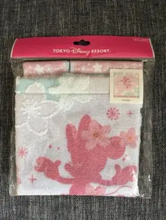 【未開封】ディズニーリゾート　Sakura ミニー　ウオッシュタオル