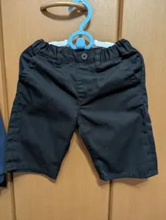 COMME CA ISM 半ズボン 100A 黒