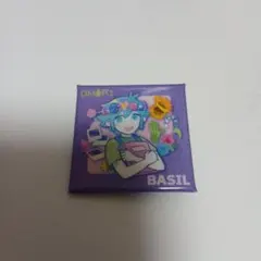 OMORIポップコーン缶バッチ　BASILのサムネイル
