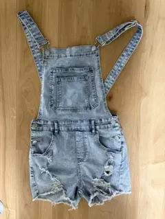 SHEIN デニムサロペットのサムネイル