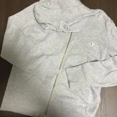 Champion フルジップパーカー 160サイズ グレー