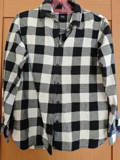 UNIQLO チェック柄フランネルシャツ Sサイズ