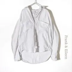 Frank & Eileen 長袖シャツ ホワイト Eileen XS - メルカリ