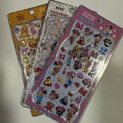 る*ん様 ディズニー　プチドロップステッカー　3点セット