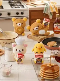 【限定激レア・1/100】ホットケーキでまくまく賞リラックマ ぬいぐるみセット 限定激レア・1/100】ホットケーキでまくまく賞リラックマ ぬいぐるみ