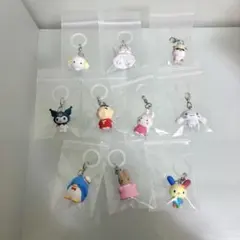 めじるしアクセサリー サンリオキャラクターズオールスターズ 10個セット