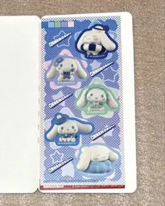 サンリオキャラクターズ　きゃらくたぶる　ステッカーズ　vol.6 シナモロール