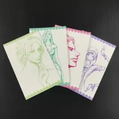 【4枚セット】魔人探偵 脳噛ネウロ ポストカード