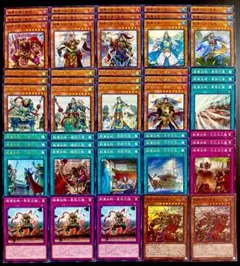 遊戯王　戦華　17種50枚　デッキパーツ　241005-3