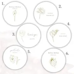 【丸＃45】ツヤありショップシール★サンキューシールアクセサリー台紙の梱包お供に