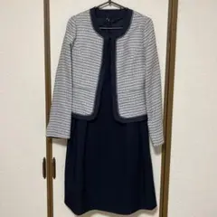 入卒業 ツイードジャケットとワンピース 3点セット