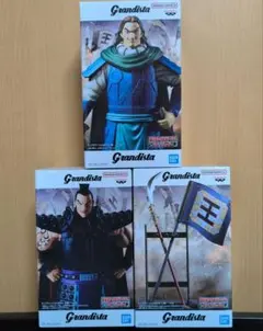 Grandisa キングダム 王騎・騰・旗 フィギュア 3体セット