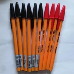 ビック ボールペン オレンジ BIC オレンジビック ビックオレンジEG 10本のサムネイル