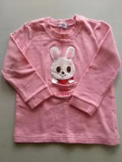 mikihouse ピンク トレーナー 100