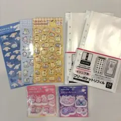 シールまとめ① ちいかわぷにシャカシール サンリオぷくっとシール リフィル