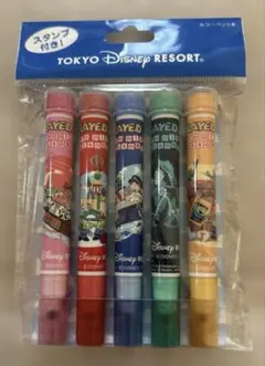 ✳︎新品未使用✳︎ディズニーリゾート　トイ・ストーリー　スタンプ付きカラーペンセット