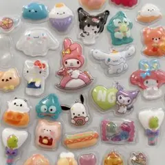 サンリオ立体シール ぷっくりシール【30】