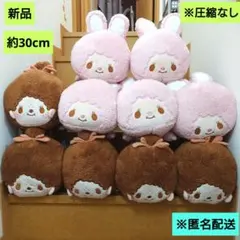 新品 モンチッチ むきゅむきゅ寝そべりBIGぬいぐるみ 10体 匿名配送