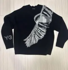 希少 y-3 Yohji Yamamoto GFX KNIT CREW Mサイズのサムネイル