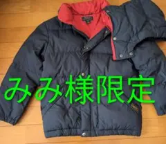 みみ様限定 POLO ネイビー ダウンコート フード付き