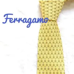 ✨未使用✨フェラガモ ネクタイ イエロー