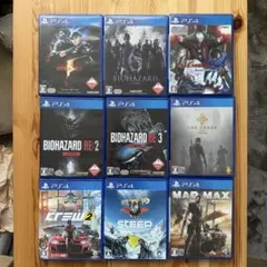 PS4ゲームソフトまとめ売り