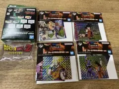 一番くじドラゴンボール 5点まとめ売り F賞アクリルスタンドI賞ステッカー×4点