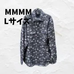 総柄ユーティリティシャツ