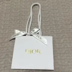 DIOR ショッパー　ミニサイズ　ホワイト　リボン付き