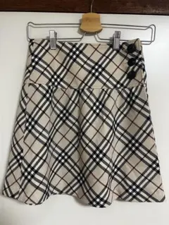 Burberry ベージュ ミニスカート 36