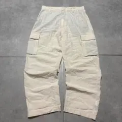 90s old stussy ワイド　ナイロン　カーゴパンツ　Y2K テック