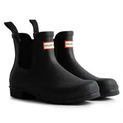 ★新品★ HUNTER オリジナルチェルシーブーツ 23.0cm ブラック